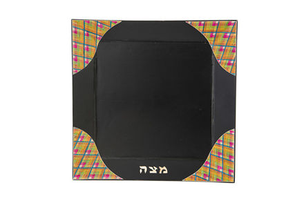 Picture of #C101-D Reed Sea  Matzah Plate Dark