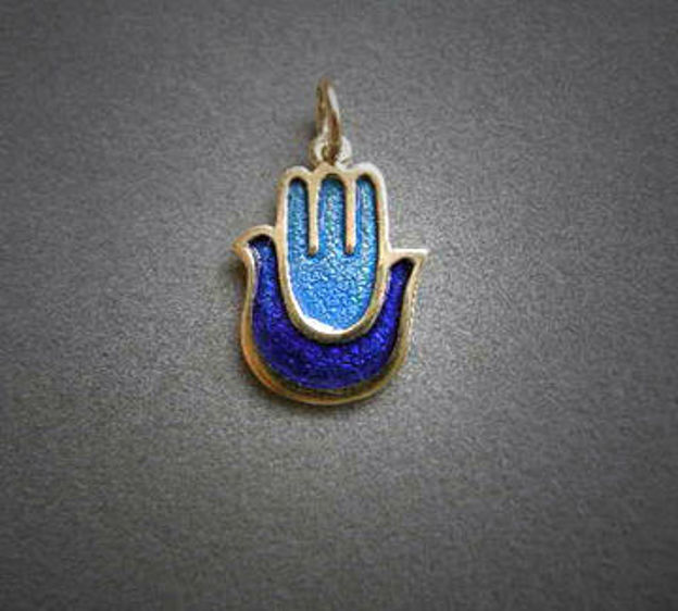 Picture of #G435E Dove of Peace Hamsa