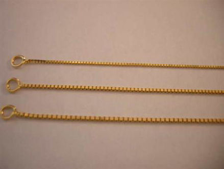 Picture of #GHBOX 14K Yellow Gold Heavy Box Chain