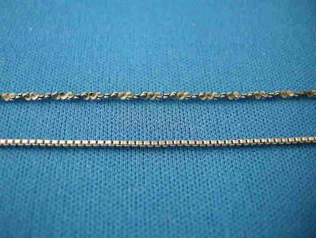 Picture of Sterling Silver Antique Twist Chain