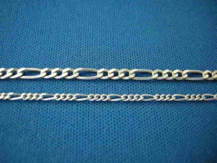 Picture of Sterling Silver Baby Figaro Chain