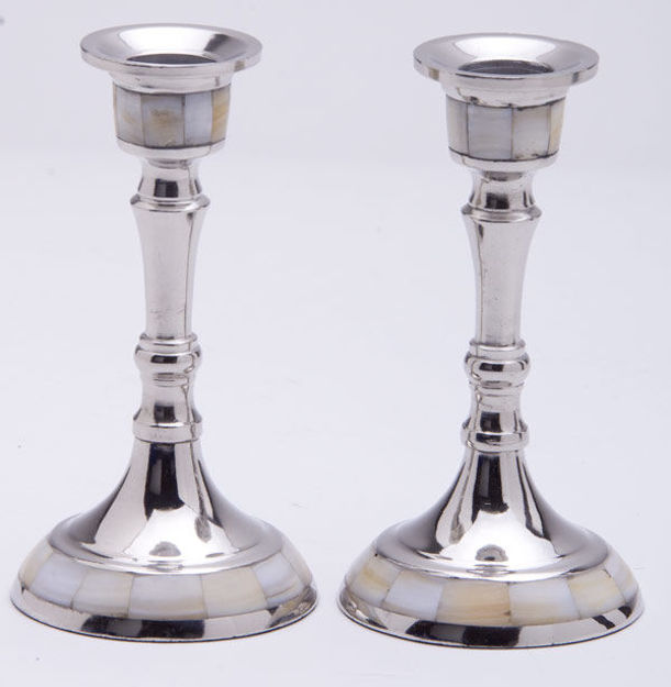 Picture of Mother of Pearl Candle sticks