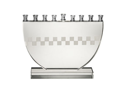 Picture of #665-M Checker Board menorah