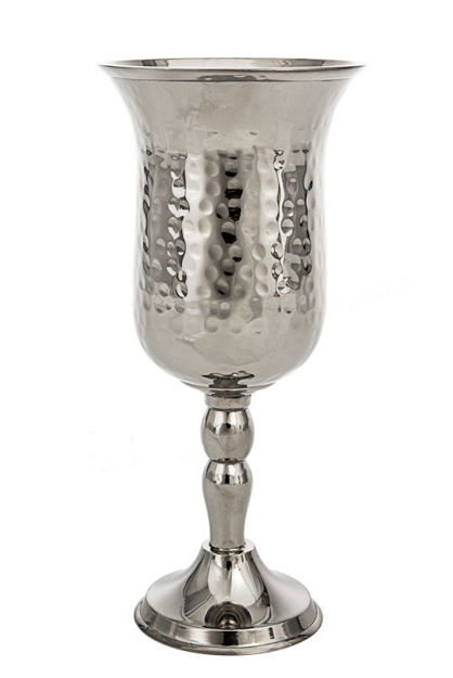 Picture of #2090 Hammered Stainless Steel Kiddush Cup