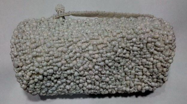 Picture of #B604-06 Cylinder Beaded purse small