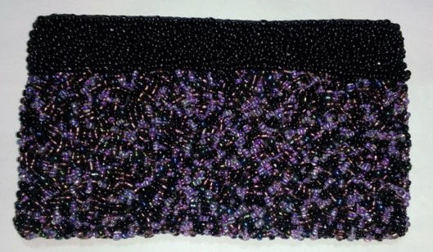 Picture of #B605-01 Beaded Purse Large