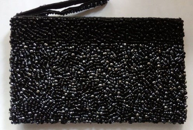 Picture of #B605-13 Beaded Purse Large