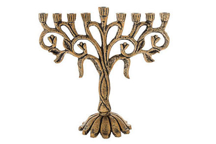 Picture of #206-G Menorah Tulip Gold