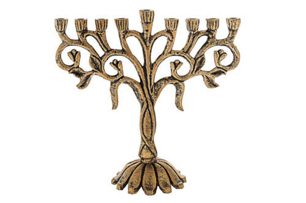 Picture of #206-G Menorah Tulip Gold