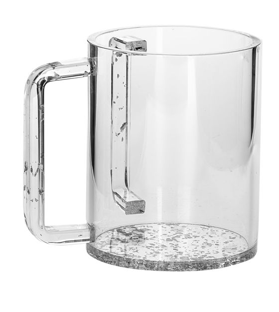 Picture of #7070-S Wash Cup Silver Lucite