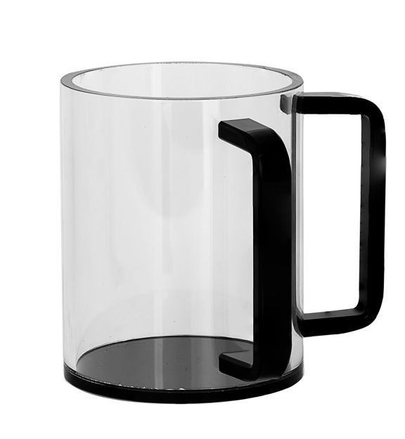 Picture of #7070-B Wash Cup Black Lucite