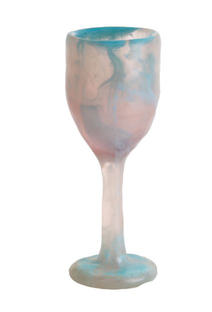 Picture of #6308-O Kiddush Cup Ocean Resin disc