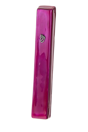 Picture of #4850-P Mezuzah Pink Large Enamel