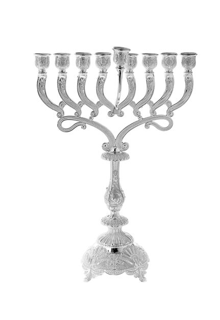 Picture of #889 Silver Plated Menorah