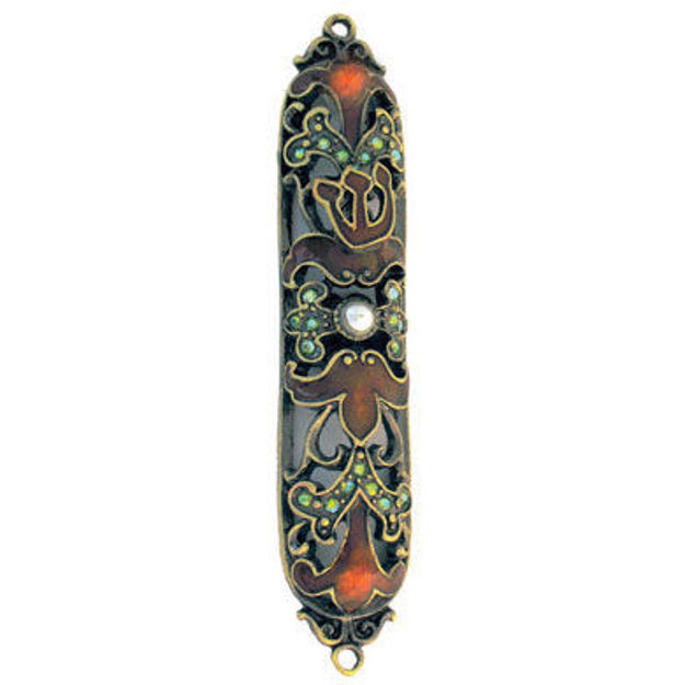 Picture of #4933 Mezuzah Jeweled