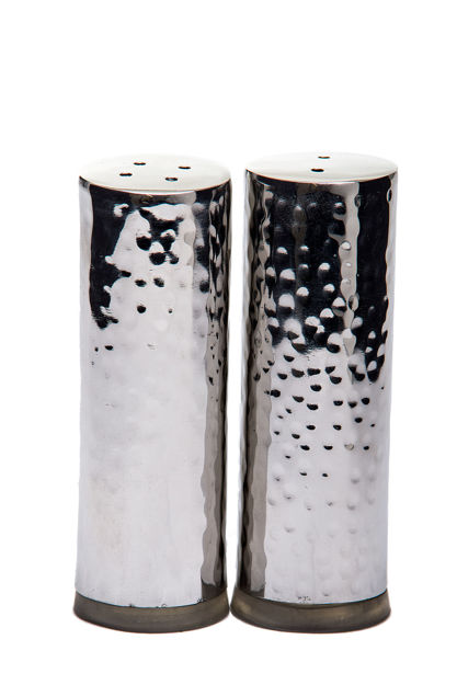 Picture of #11754 Salt & Pepper Stainless Steel Hammered