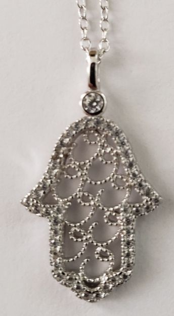 Picture of S476 Hamsa lacework