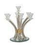 Picture of #1632-7G Candelabra with crushed gold stones 7 branches