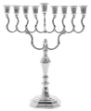 Picture of #1990  MenorahSilver Plated 