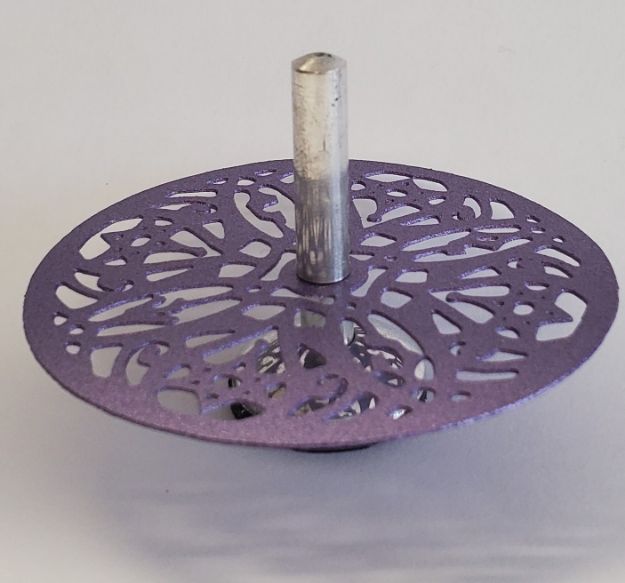 Picture of G201-PR  Dreidel Purple Metal