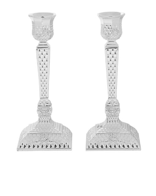 Picture of 2498 Candlestick silver Plated  Diamond