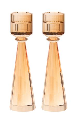 Picture of 696G-S Crystal Candle Stick Gold