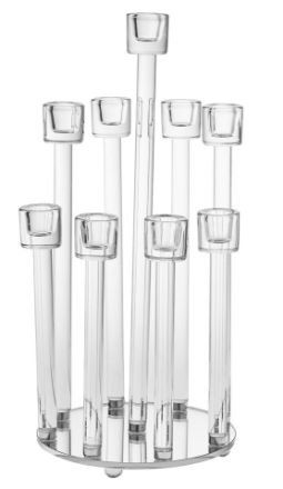 Picture of #1646-9 Crystal Candelabra with 9 Branches