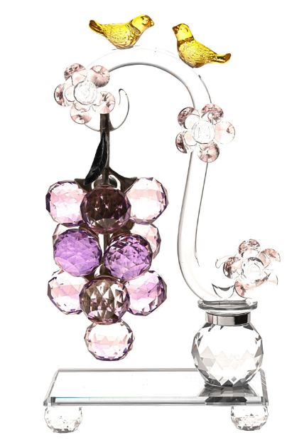 Picture of 845  Crystal decorative Birds and Flowers