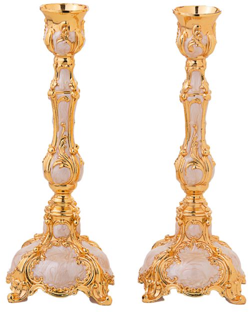 Picture of 2499 Candlestick Enamel Gold 