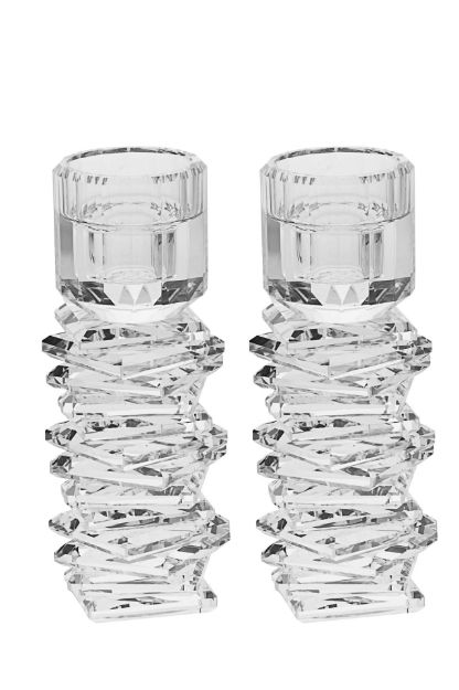 Picture of 689-S Crystal Candle Stick Clear small 